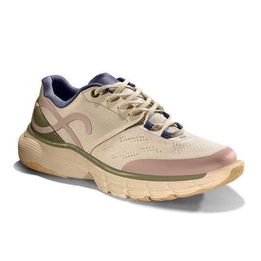 FAJO Recycled-material Upper Cushioned Anti-Rollover Low-Top Running Shoes - PURPLE PERILLA