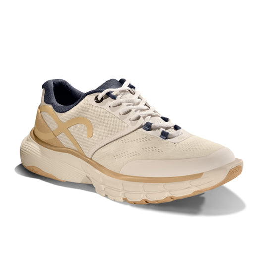 FAJO Recycled-material Upper Cushioned Anti-Rollover Low-Top Running Shoes - ALMOND