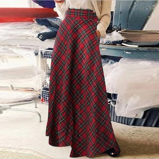 A-Line Skirt High Waisted Skirt Maxi Dress