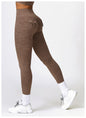 Brushed High Waist Pocket Yoga Pants