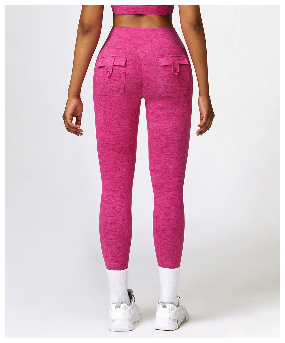 Brushed High Waist Pocket Yoga Pants