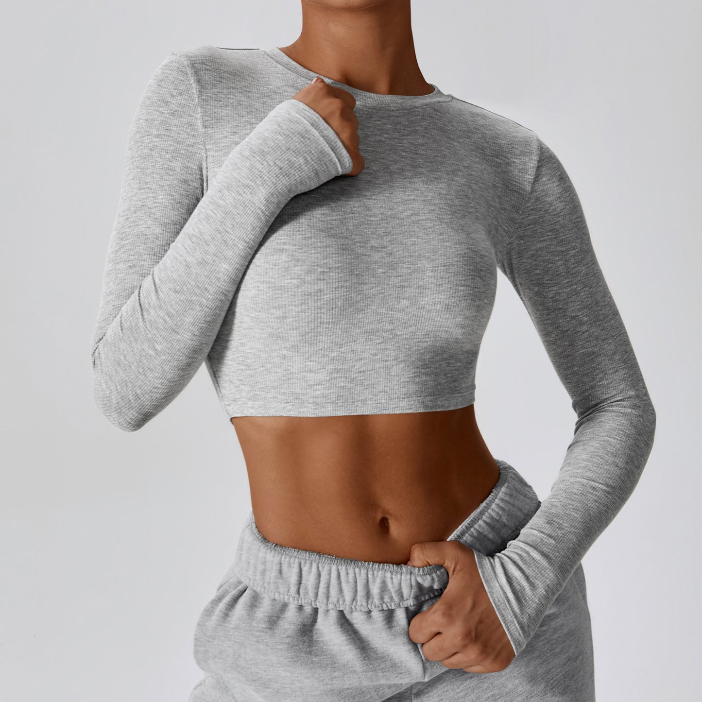 Quick Drying Slimming Long Sleeve Yoga Top