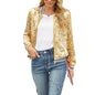 Sequined Long-Sleeved Women's Jacket